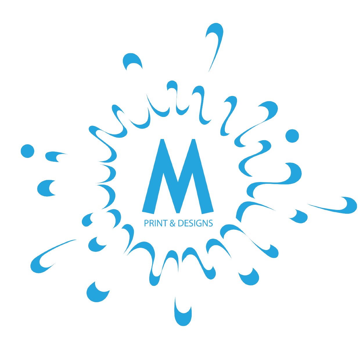 M Print & Designs Logo